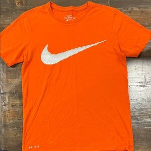 Nike Men's Bright Orange Dri-FIT Tee